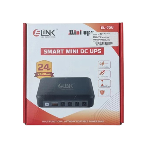 E-Link EL-70U Smart Mini DC UPS 