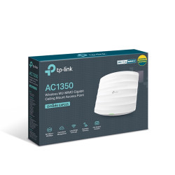 TP-Link EAP225 AC1350 Wireless MU-MIMO Gigabit Ceiling Mount Access Point