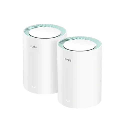 CUDY M1500 2-Pack AX1500 Dual Band Wi-Fi 6 Mesh Router