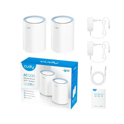 CUDY M1200 2-PACK AC1200 Dual Band Mesh Router