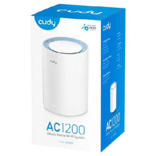 CUDY M1200 AC1200 WHOLE HOME MESH WIFI ROUTER (1 PACK)