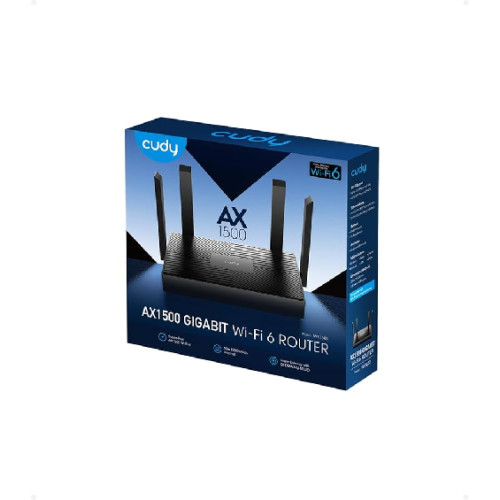 CUDY WR1500 AX1500 Dual Band WiFi 6 Mesh Router
