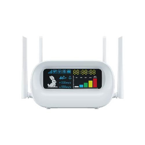 VEMO K12 4G LTE Router with Clock-WHITE