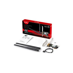 CUDY WE3000 V1 AX3000 Dual-Band Wi-Fi 6 PCIe & Bluetooth 5.2 Adapter