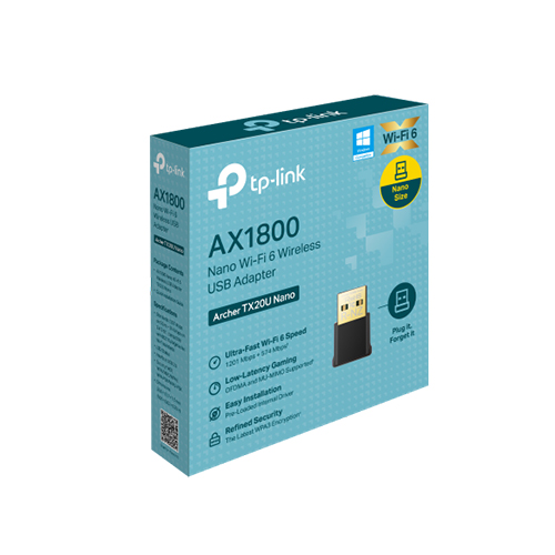 TP-Link Archer TX20U Nano AX1800 Dual Band USB Wi-Fi Adapter