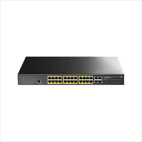 Cudy GS2028PS4-300W 24-Port Layer 2 Managed Gigabit PoE+ Switch 