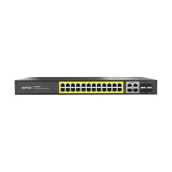 Netis P124GH 24 FE POE+4GE Uplink POE Switch