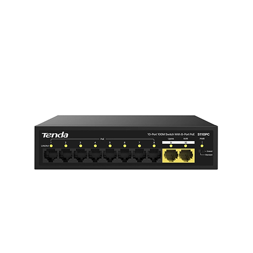Tenda S110PC 10 Port Unmanaged Desktop Switch