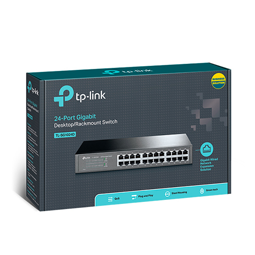 TP-Link TL-SG1024D 24-Port Gigabit Rackmount Switch