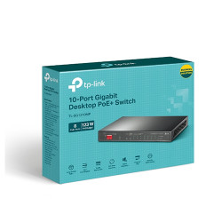 TP-Link TL-SG1210MP 10-Port Gigabit Desktop Switch