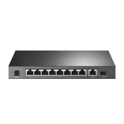 TP-Link TL-SG1210P 10-Port Gigabit Desktop Switch with 8-Port PoE+