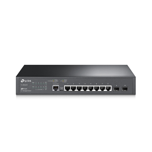 TP-Link TL-SG3210 JetStream 8-Port Gigabit L2 Managed Switch with 2 SFP Ports